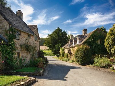 25-COT2) Die Cotswolds, das Bilderbuch Englands